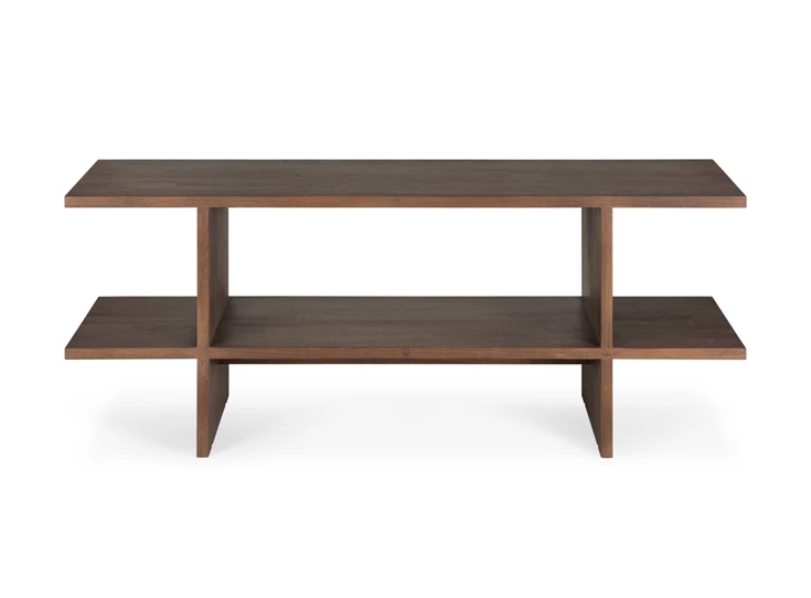 Bijzettafel Teak Kabuki Brown Side Table 10789 Ethnicraft