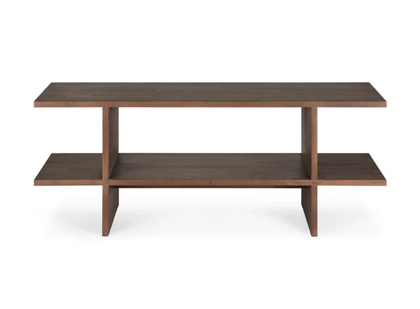 Bijzettafel Teak Kabuki Brown Side Table 10789 Ethnicraft