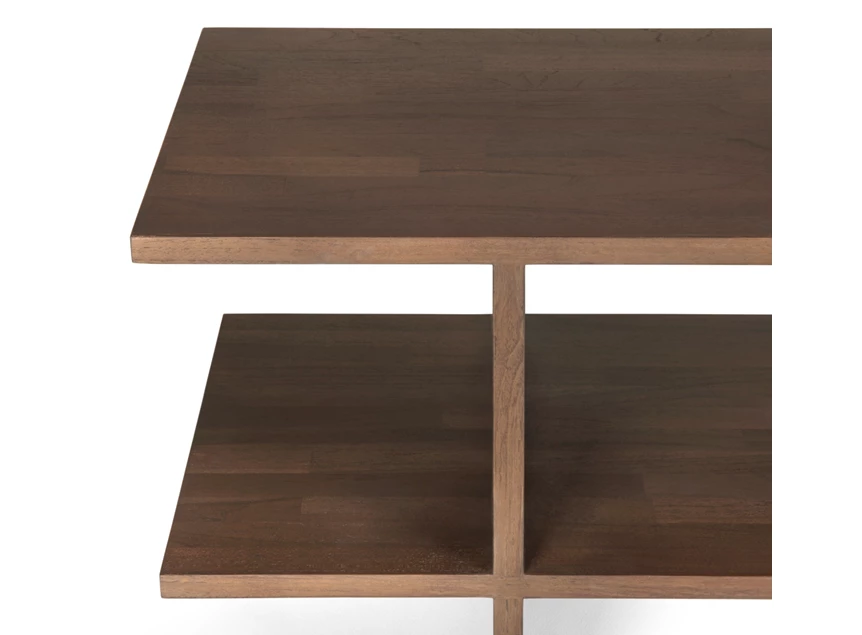 Front Bijzettafel Teak Kabuki Brown Side Table 10789 Ethnicraft