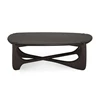Salontafel Mahogany Pi Dark Brown Coffee Table 35145 Ethnicraft