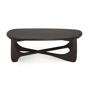 Salontafel Mahogany Pi Dark Brown Coffee Table 35145 Ethnicraft