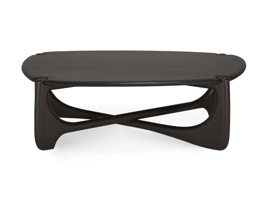 Salontafel Mahogany Pi Dark Brown Coffee Table 35145 Ethnicraft