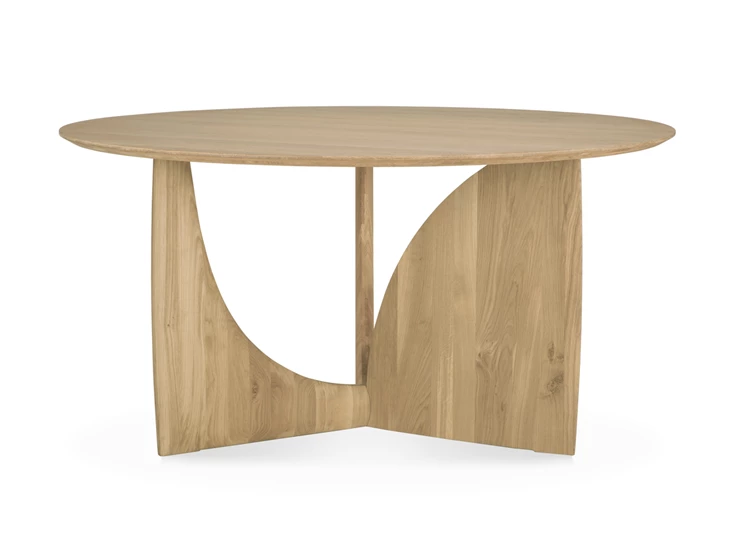 Eettafel Oak Geometric Dining Table 53067 Ethnicraft