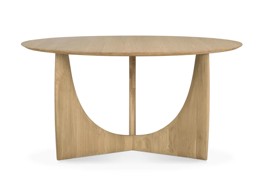 Gedraaid Eettafel Oak Geometric Dining Table 53067 Ethnicraft