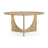 Front Eettafel Oak Geometric Dining Table 53067 Ethnicraft