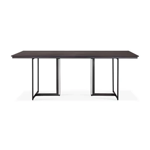 Eettafel Teak Tacet Dark Brown Dining Table 10703 Ethnicraft