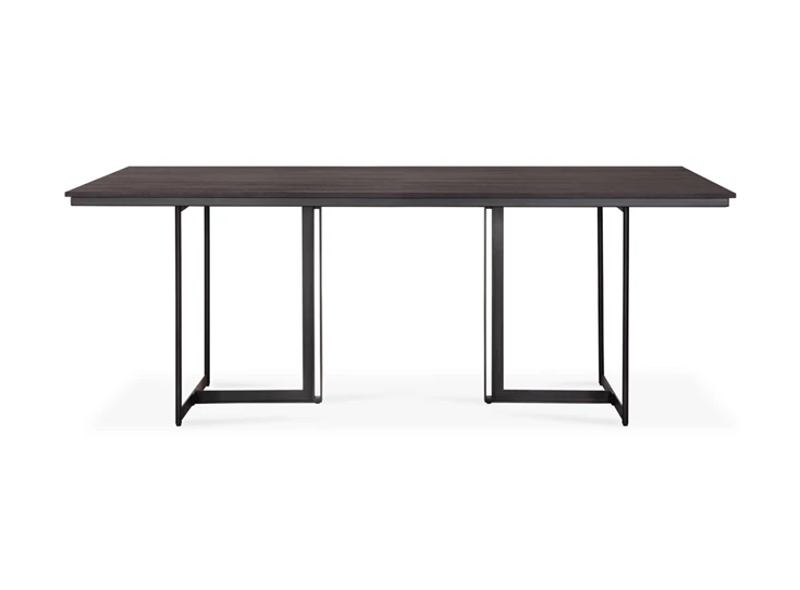 Eettafel Teak Tacet Dark Brown Dining Table 10703 Ethnicraft
