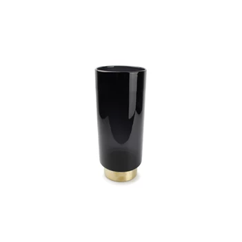 855000 Salt and Pepper S&P Vaas Manon Ø14,5cm H35cm Zwart/Goud