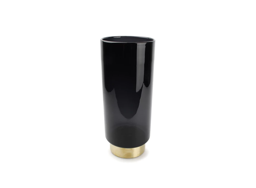 855000 Salt and Pepper S&P Vaas Manon Ø14,5cm H35cm Zwart/Goud