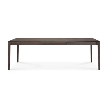 Verlengbare tafel Oak Bok Brown Extendable Dining Table 51553 Ethnicraft