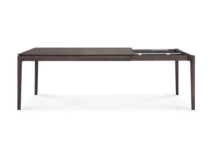 Open Verlengbare tafel Oak Bok Brown Extendable Dining Table 51553 Ethnicraft