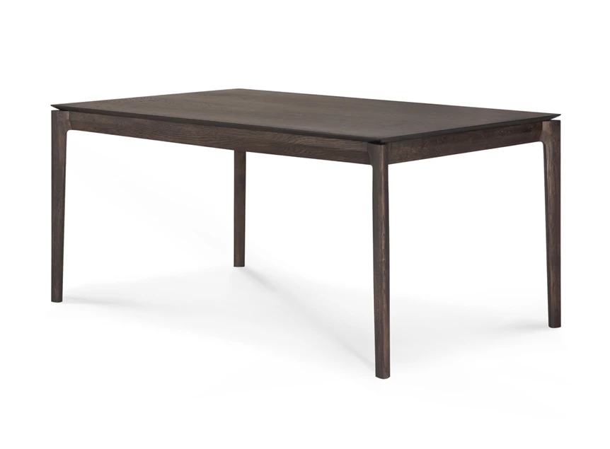Zijkant Verlengbare tafel Oak Bok Brown Extendable Dining Table 51553 Ethnicraft