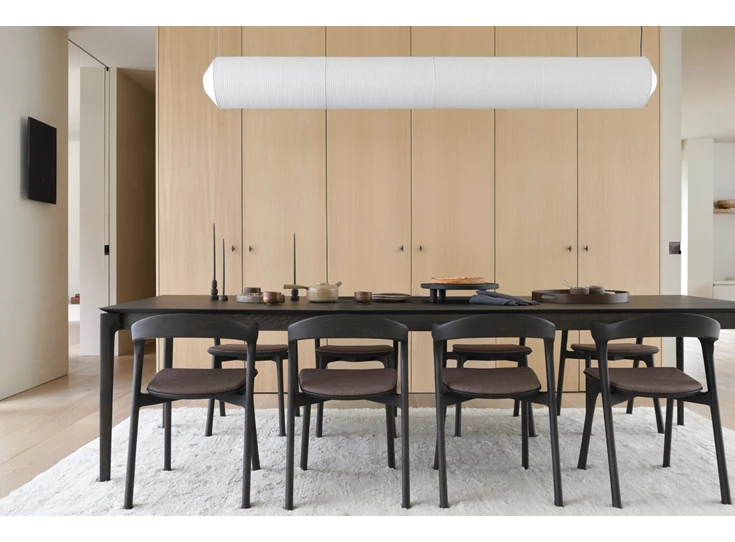 Sfeerfoto Verlengbare tafel Oak Bok Brown Extendable Dining Table 51553 Ethnicraft