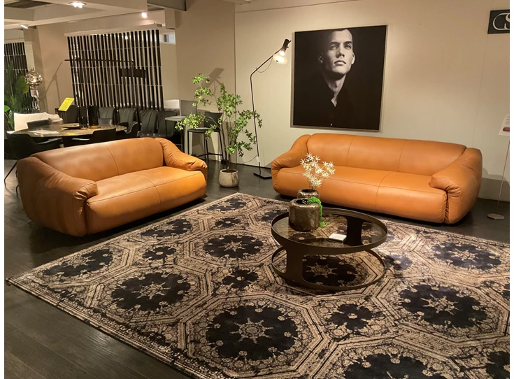 Salon London DS-705 leder Touch cognac De Sede