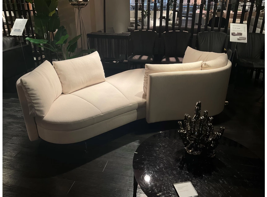 Verschuifbaar Salon Island DS-167 stof Arco PG20 Snow De Sede