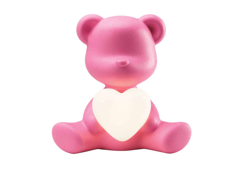 Licht aan Tafellamp Teddy Love XS Bright Pink 25005BP Qeeboo