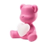Zijkant Tafellamp Teddy Love XS Bright Pink 25005BP Qeeboo