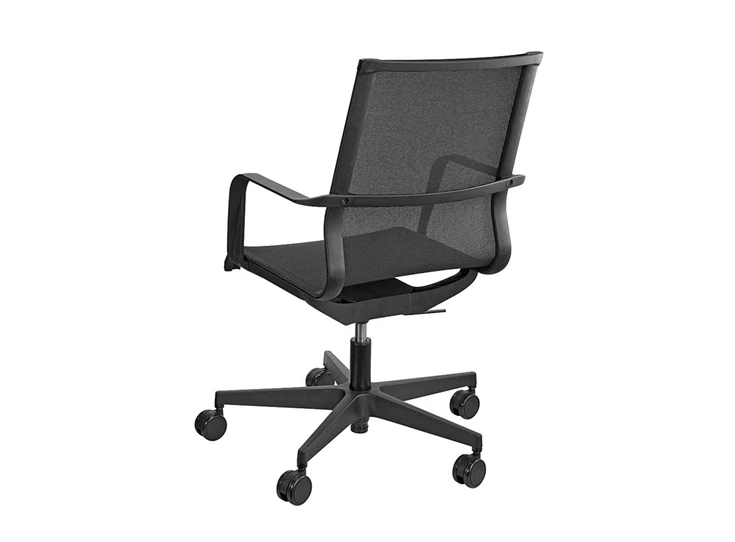 Bureaustoel Sitness Life 40 Zwart achterkant.jpg
