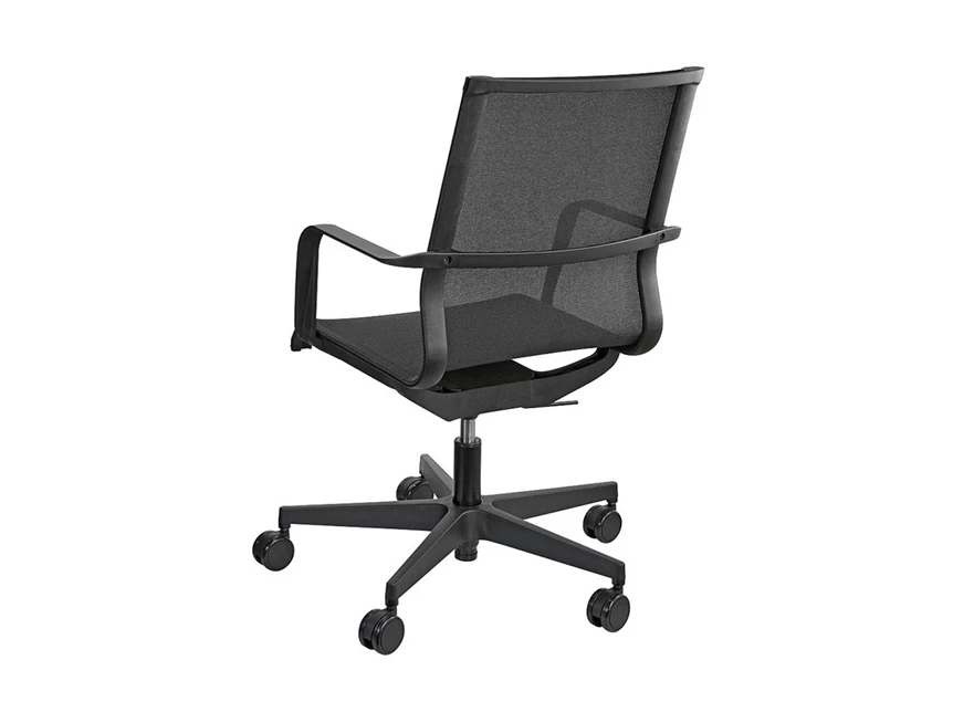 Bureaustoel Sitness Life 40 Zwart achterkant.jpg