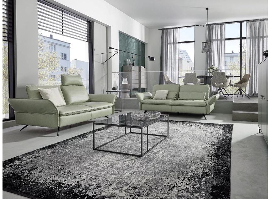 Salon canapé 2-zit 3-zit MR 2340 leder Musterring