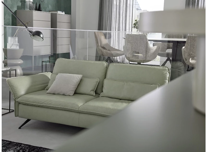 Inzoom Salon canapé 2-zit 3-zit MR 2340 leder Musterring