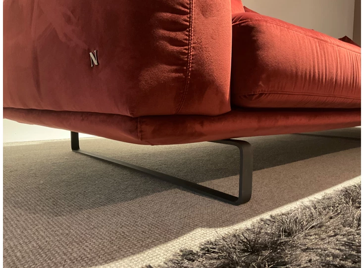Onderstel Salon Tempo Brick Red Natuzzi Italia