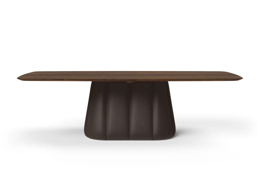 Front Tafel Palistro bootvormig Amerikaans noten Willisau