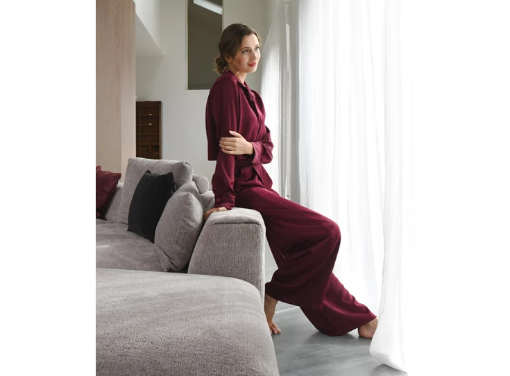 Zijde Grote hoekzetel Otis schuine hoekelementen stof Moome by Indera