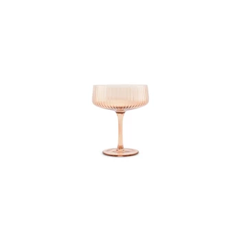 856058 Champagneglas 23cl coupe amber Ray - set/4