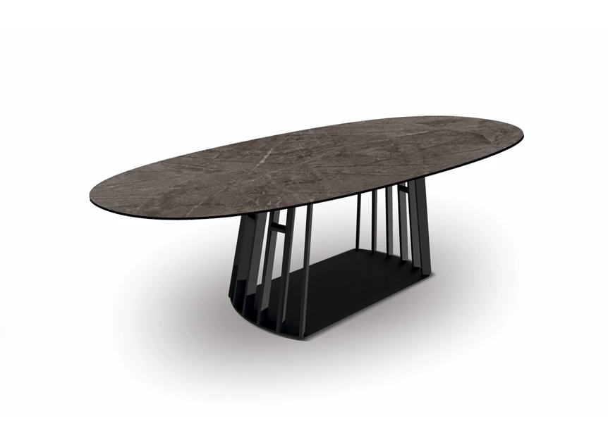 Tafel Latina Ovaal keramiek dekton Willisau Edition