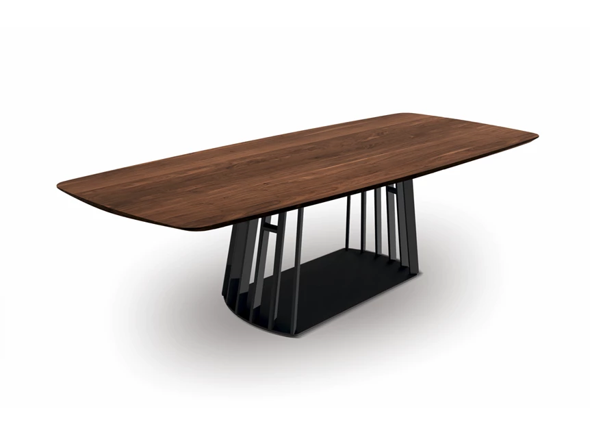 Tafel Latina Bootvormig Amerikaans noot massief Willisau Edition