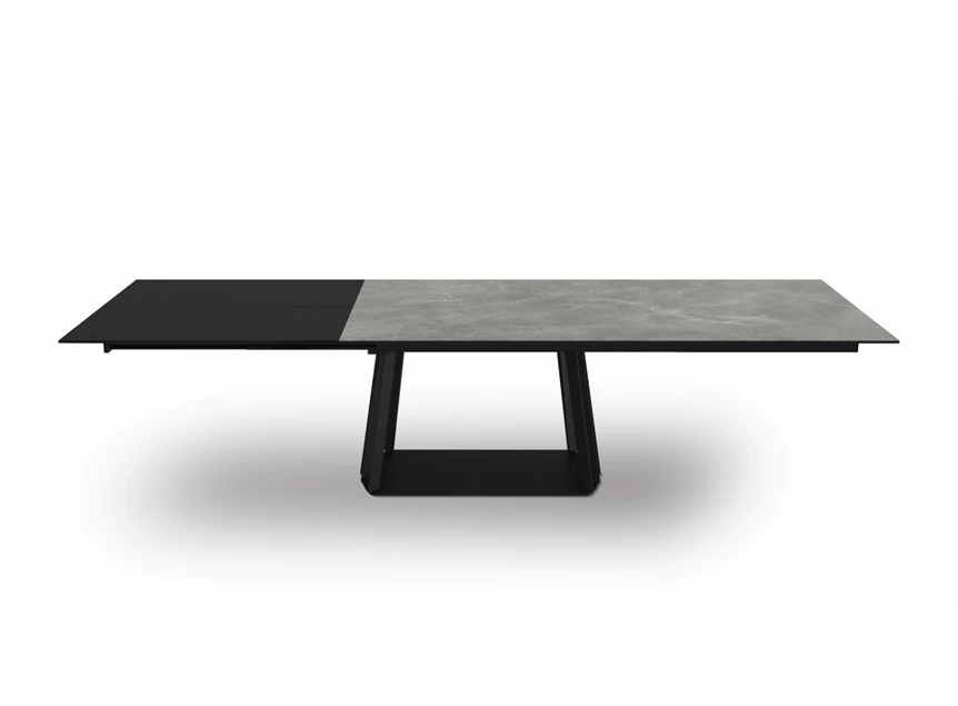Verlengbare tafel Latina rechthoekig dekton keramiek Willisau Edition