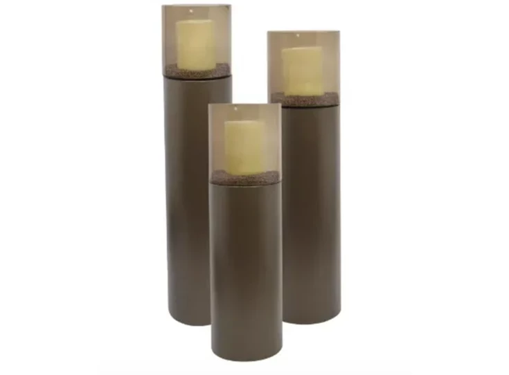 Set Hurricane Stand Tower en basic topaz glass Haans Interior