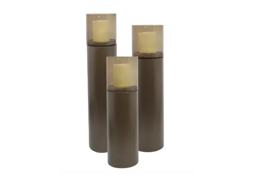 Set Hurricane Stand Tower en basic topaz glass Haans Interior