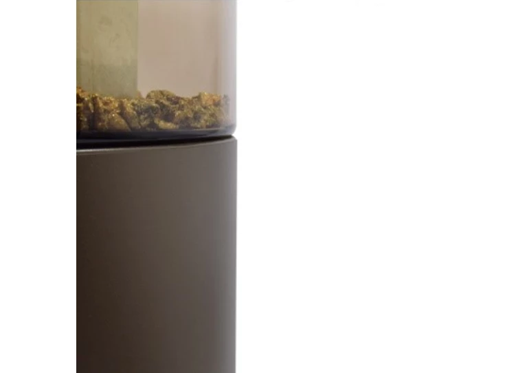 Detail Hurricane Stand Tower en basic topaz glass Haans Interior