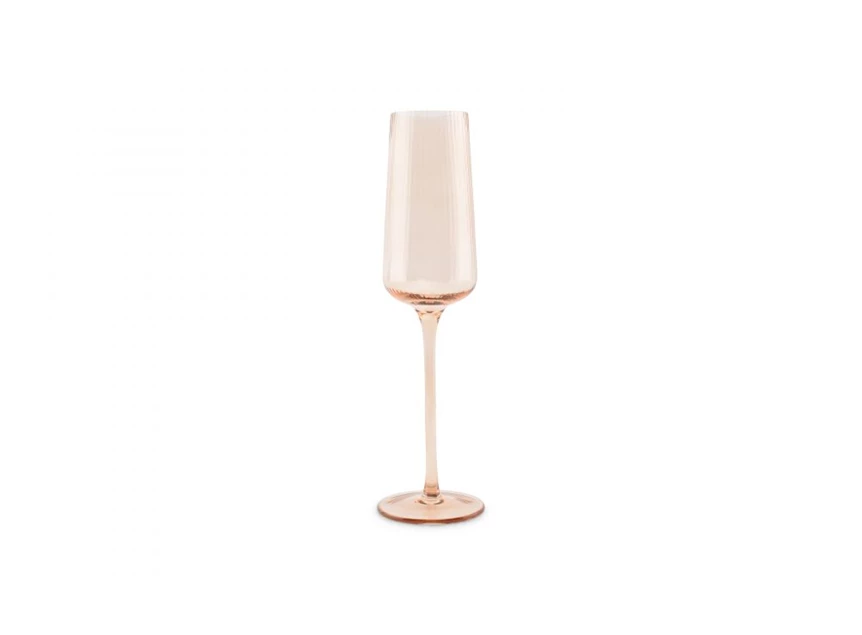 856057 Champagneglas 24cl amber Ray -set/4