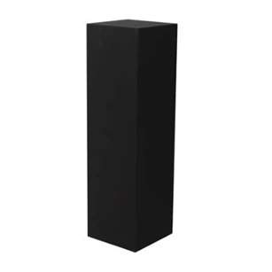 Pilaar Zuil Pirral Block Raw Metal Black Square 230-311-305 Haans Interior