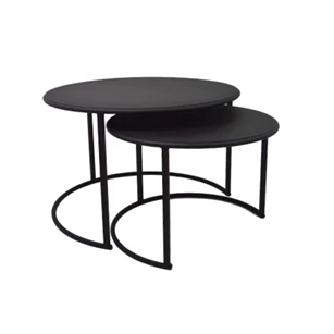 Salontafel Coffee Table Metal Black 310-311-124 Haans Interior