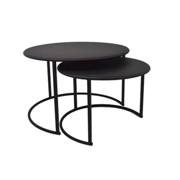 Salontafel Coffee Table Metal Black 310-311-124 Haans Interior