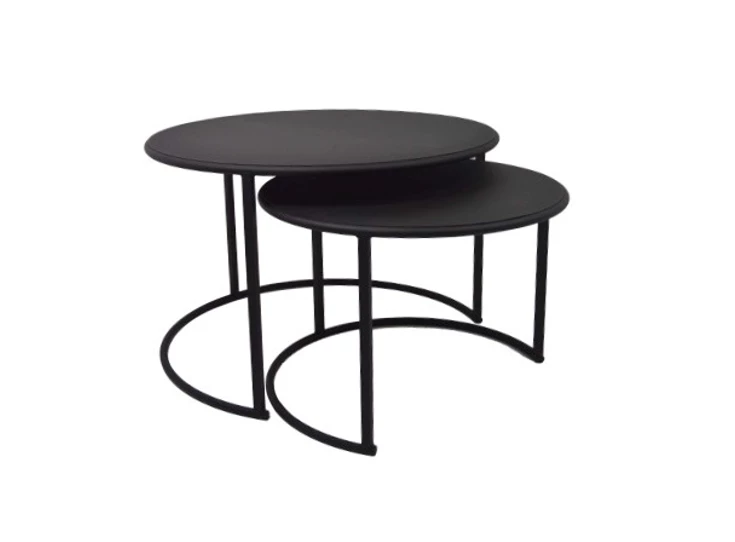Salontafel Coffee Table Metal Black 310-311-124 Haans Interior