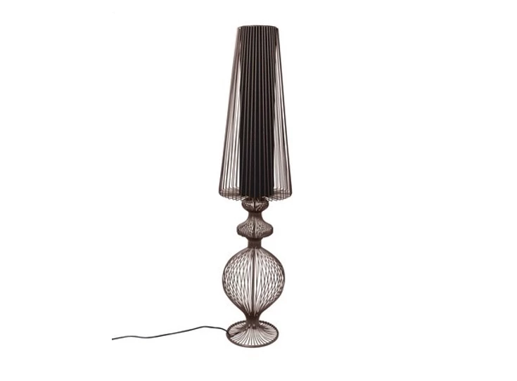 Vloerlamp Floor Lamp Classic Iron Wire Metallic Brown 280-325-230 Haans Interior