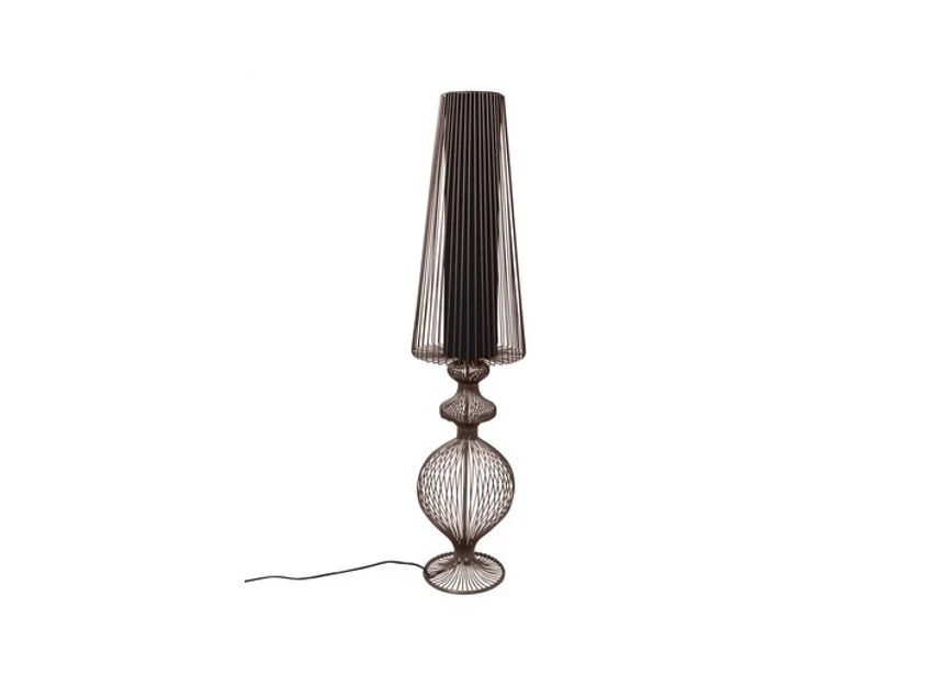 Vloerlamp Floor Lamp Classic Iron Wire Metallic Brown 280-325-230 Haans Interior