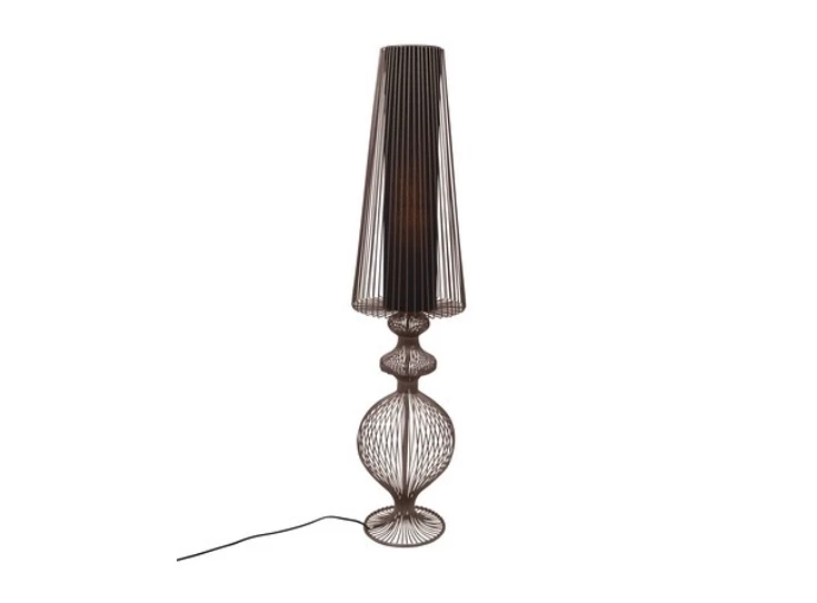 Aan Vloerlamp Floor Lamp Classic Iron Wire Metallic Brown 280-325-230 Haans Interior