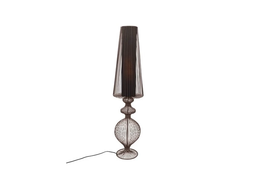 Aan Vloerlamp Floor Lamp Classic Iron Wire Metallic Brown 280-325-230 Haans Interior