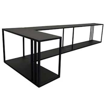 Hoekconsole Sofa Buddy Metal Black Left 310-311-300 Haans Interior