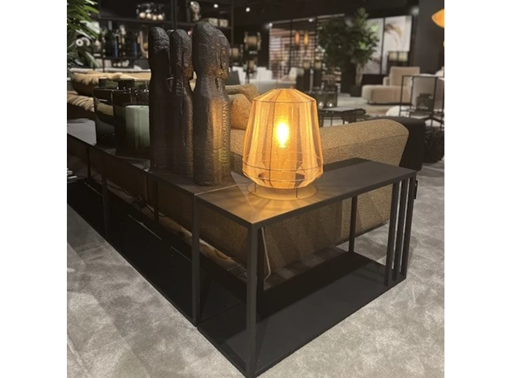 Sfeerfoto Hoekconsole Sofa Buddy Metal Black Left 310-311-300 Haans Interior