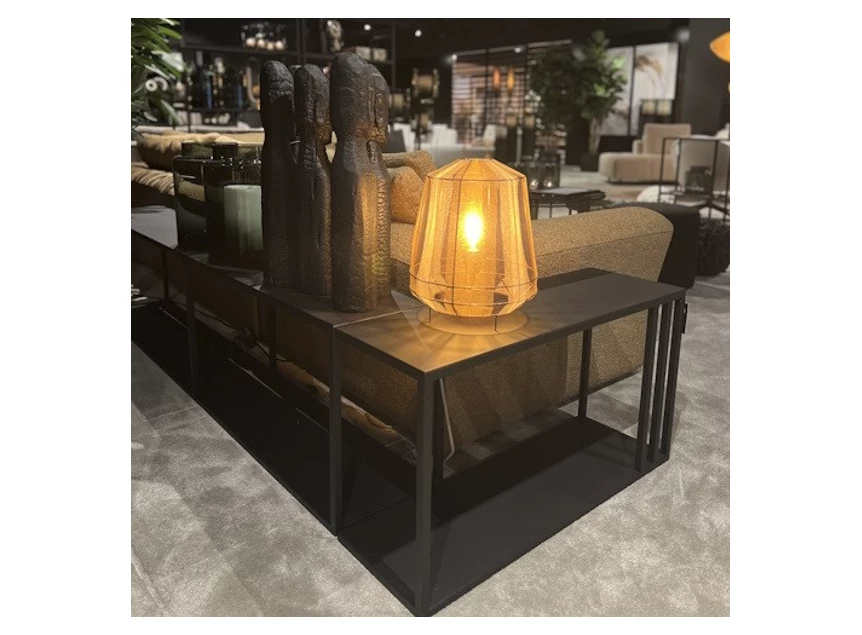 Sfeerfoto Hoekconsole Sofa Buddy Metal Black Left 310-311-300 Haans Interior