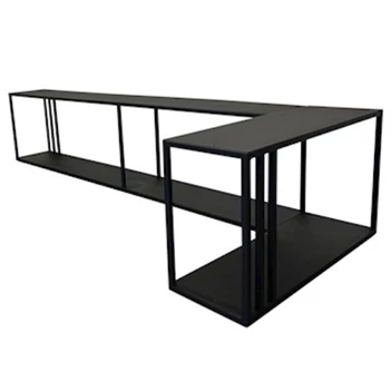 Hoekconsole Sofa Buddy Metal Black Right 310-311-302 Haans Interior