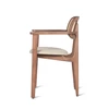 Zijde Armstoel Dining Armchair Titus Tobacco Stained Beech Vincent Sheppard