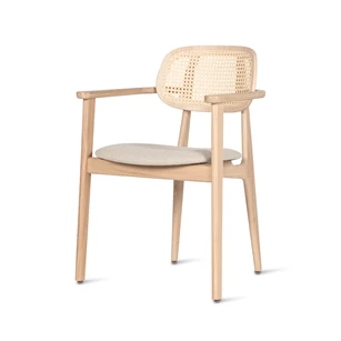 Armstoel Dining Armchair Titus Natural Stained Oak Vincent Sheppard